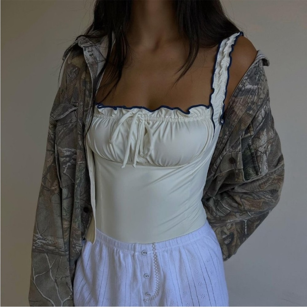 Frankies bikinis fawn once piece